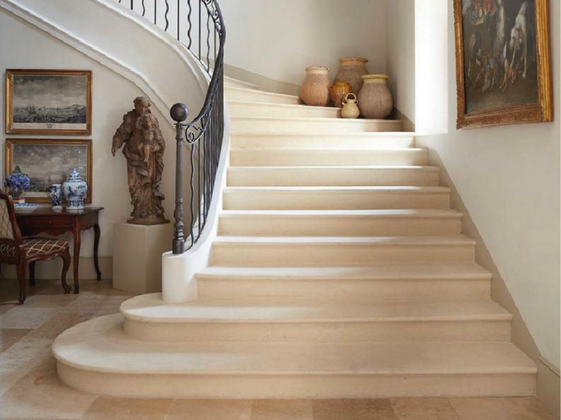 Escadarias e Corrimões